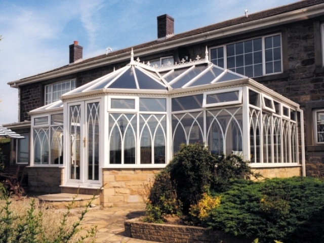 t-shaped conservatory in a victorian style