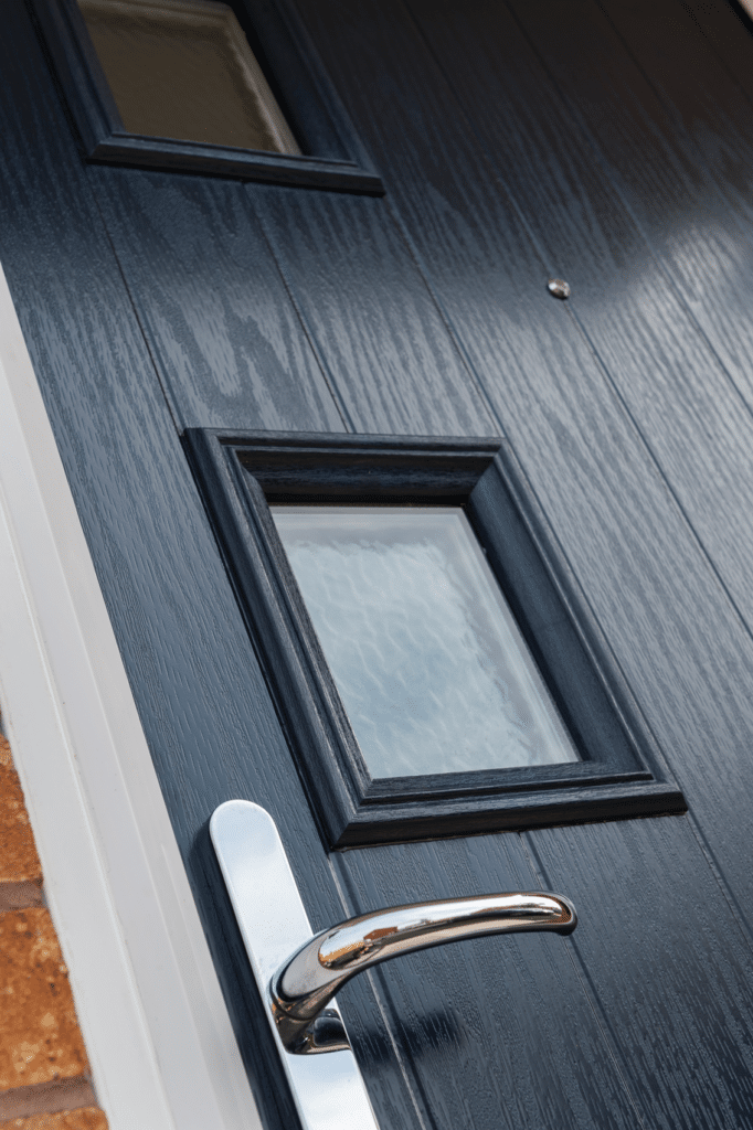 portrait image of a composite door