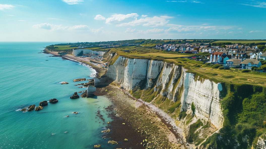 cliffs in East Sussex