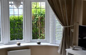 UPVC Bow Window Internal