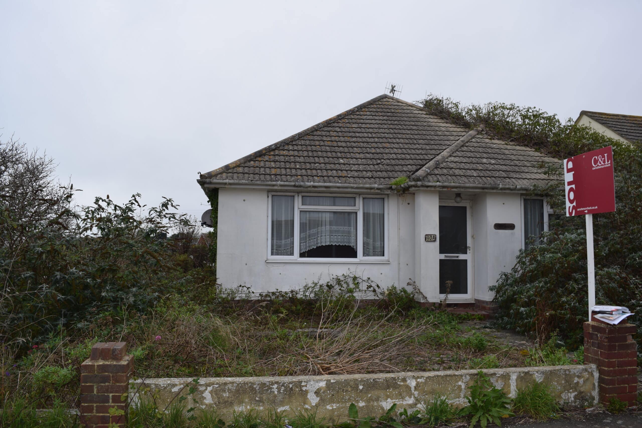 front house before